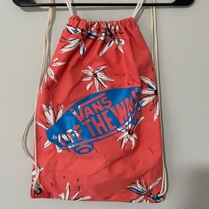 Vans Floral Drawstring Bag
